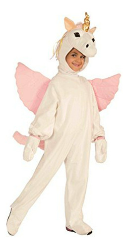 Disfraz Niño - Forum Novelties Plush Unicorn Child Costume, 