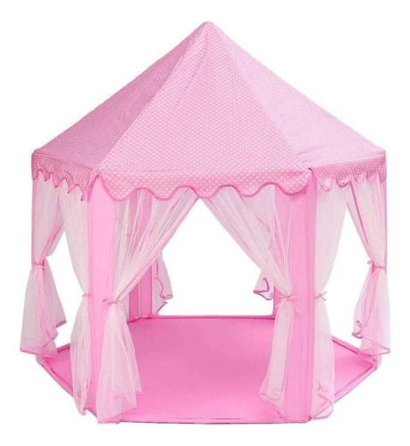 Castillo Carpa Casita Infantil Rosa Princesa