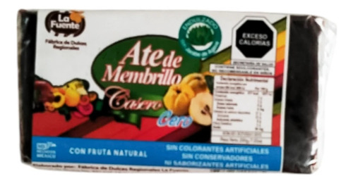 Dulce de ate de membrillo membrillo Ate en bolsa 200g