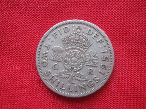 Gran Bretaña 2 Shillings 1951