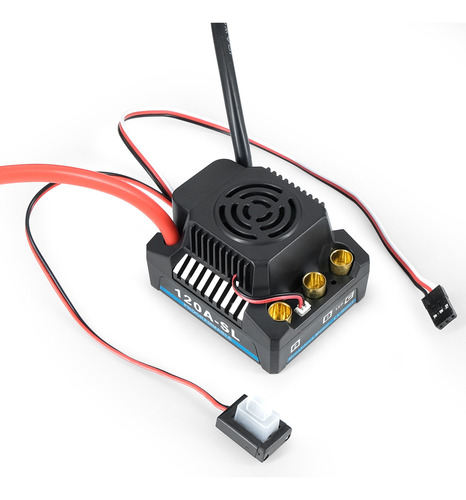 Esc Sin Escobillas De 120 A Para Coche O Barco De 1/8 Pulgad