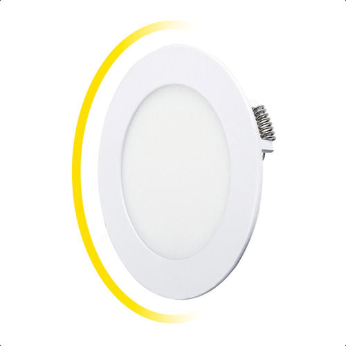 Luminario Led Icon Downlight Empotrable 6w 4100k 110-265v Color Blanco