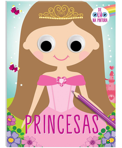 De Olho Na Pintura! Princesas, De Brijbasi. Editora Brasileitura Em Português