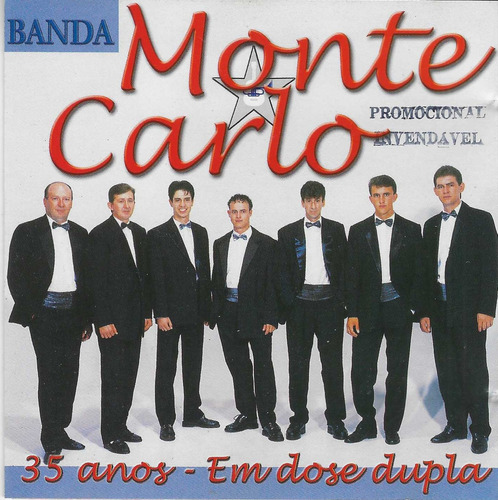 Cd - Banda Monte Carlo - 35 Anos Em Dose Dupla