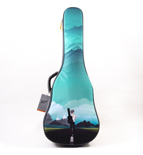 Funda Guitarra Clásica Criolla Estampada Acolchada Reforzada