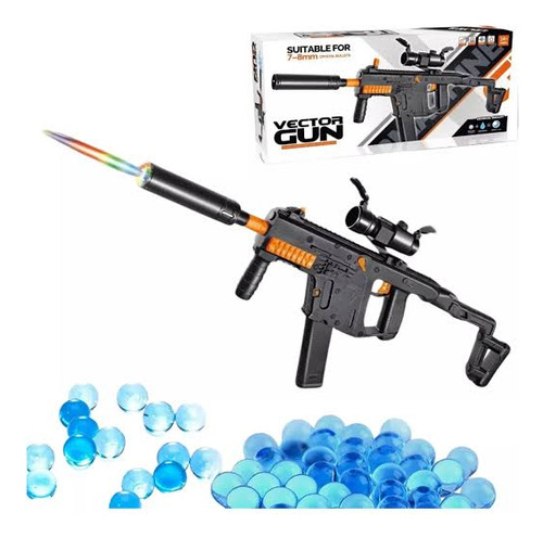 Vector Gun Pistola De Hidrogel Eléctrica Ráfaga Automática