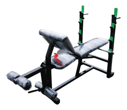 Imagen 3 de 3 de Banca Multifuncional Gym Con Rack Y Predicador