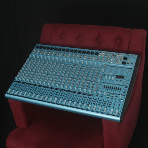 Mesa De Som Mixer 24 Canais Roxy Psl 2442fx 