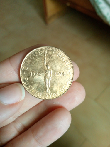 Moneda Del Cincuentenario De Puerto Ayacucho