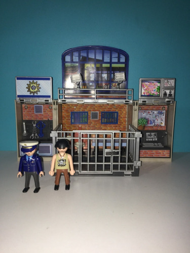 Imagen 1 de 2 de Estacion De Policia Playmobil 5421  