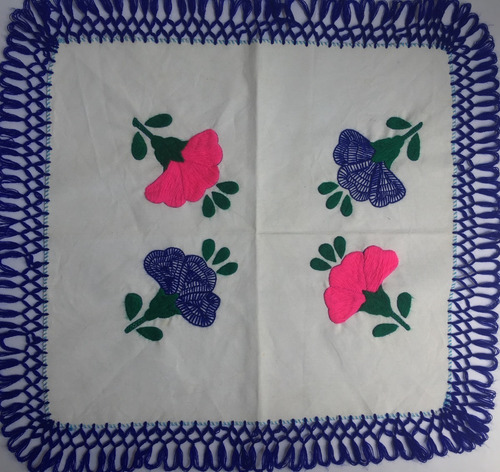 Servilleta Bordada Mod Flores (artesanía México) Paq Con 7 | Envío gratis Servilleta Bordada Mod Flores (artesanía México) Paq Con 7 | Envío gratis