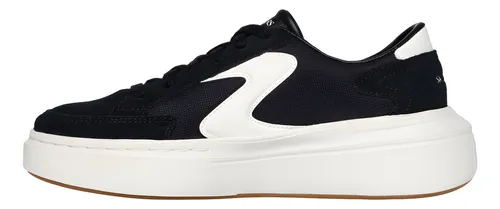 Zapatilla Mujer Cordova Classic Game Time Negra Skechers