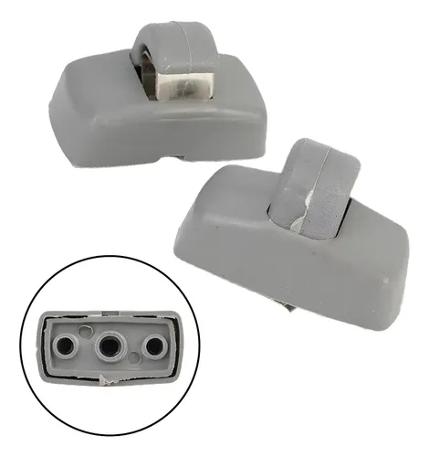 Soportes Cromados Para Parasol De GM 1965-1972 | Camaro, Chevelle, Firebird, Impala | D&R Classic F00444-EB