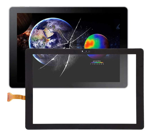 Dmtrab Panel Tactil Para Galaxy Book 10.6 Lte Sm-w627 Negro