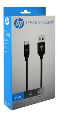 Cable Usb A 2.0 A Tipo C 3a Hp