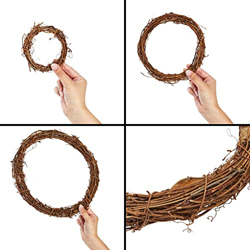 Conjunto De 3 Formas De Corona De Espino Manualidades D...
