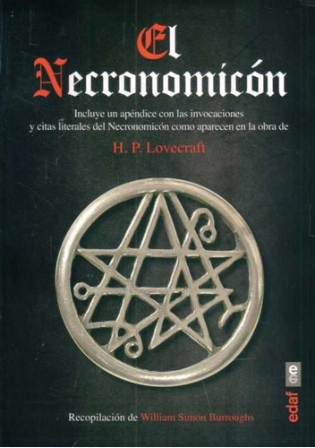 Libro: El Necronomicón / H. P. Lovecraft