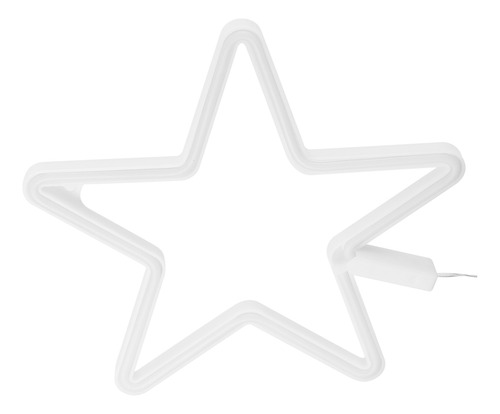 Letrero De Neón Led Decorativo Con Forma De Estrella Para Fi