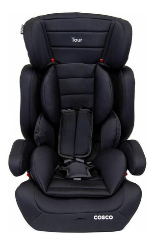 Cadeirinha Cosco Kids para carro tour 9 a 36kg cor Preto