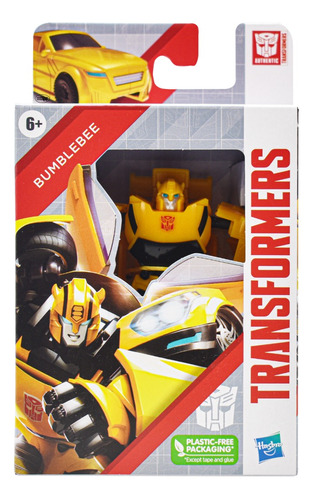 Transformers Bumblebee 3 Pasos Figura 11cm Hasbro Cd
