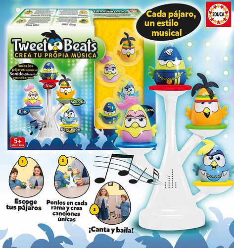 Imagen 4 de 7 de Juego Crea Tu Propia Musica Tweet Beats Educa Niños Atrix ®