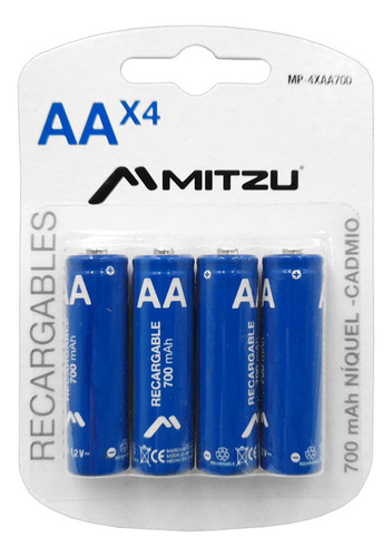 Combo Cargador De 4 Pilas + Kit4 Pilas Aaa+ Kit2 Pilas Aa