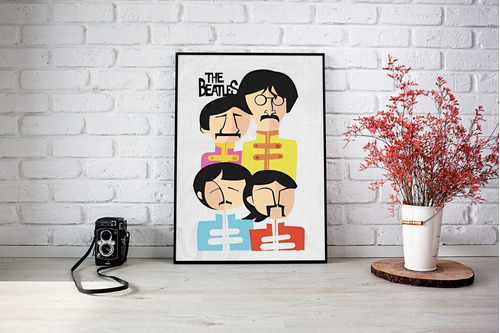 Cuadro The Beatles, 30 Cm X 40 Cm