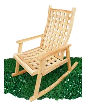 Comprar Silla Mecedora Madera Lactancia Descanso Patio Balcón Cuadro