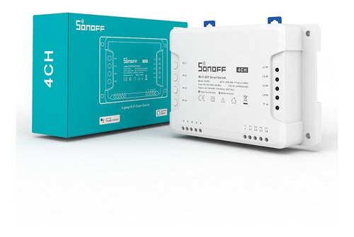 Sonoff 4ch Interruptor Inteligente Wifi Domotica