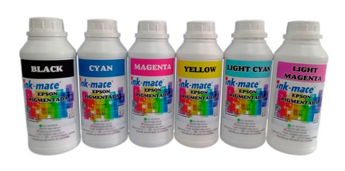 Tinta Pigmentada/durabrite Eps Por 500 Ml-kit X 4 Colores