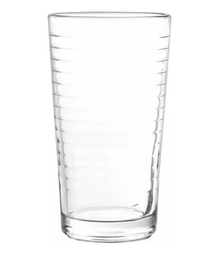 Vasos Cristal Vidrio Juego X6 Cristar Optico Bebidas Agua