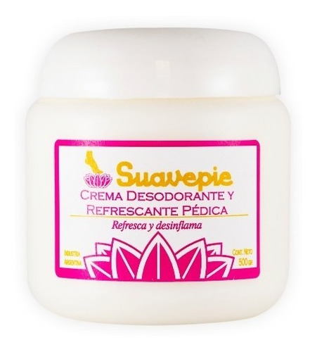 Crema Desodorante Y Refrescante Pédica Suavepie X500gr