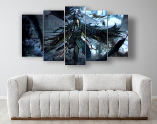 Set 5 Cuadros Decorativos Canvas Bloodborne 30