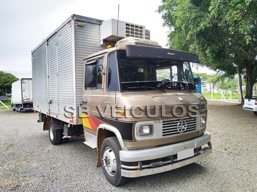 Mb 708 1987 3/4 Bau Refrigerado - Sb Veiculos
