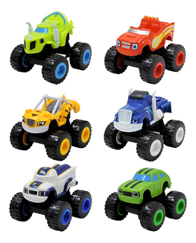 Blaze Y Los Juguetes De Monster Machines Vehículos De Bl [u]