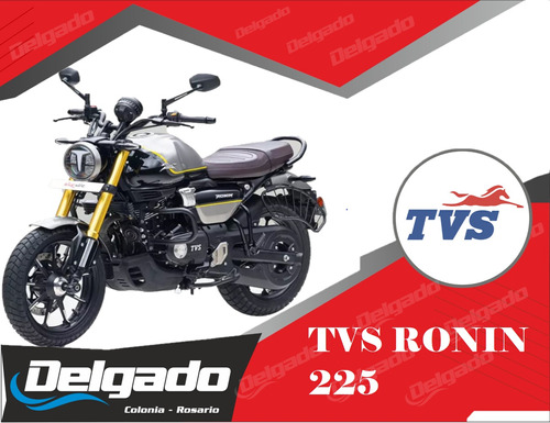 Moto Tvs Ronin 225 Financiada 100% Y Hasta En 60 Cuotas