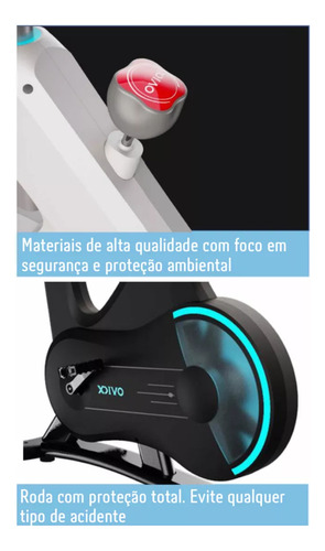 Bicicleta De Spinning Profissional Bluetooth Zwift Treino