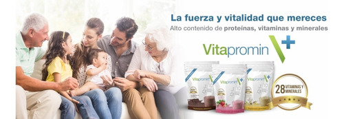 Imagen 5 de 5 de Vitapromin Polvo 400gr. (proteínas, Vitaminas Y Minerales)
