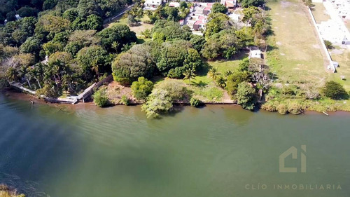 Terreno En Venta En Playa De Vacas Veracruz Con 103 M2 Frente Al Rio