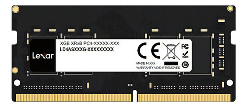 Memoria Ram Sodimm 8gb Ddr4 3200 Mhz Value Lexar Mexx 1