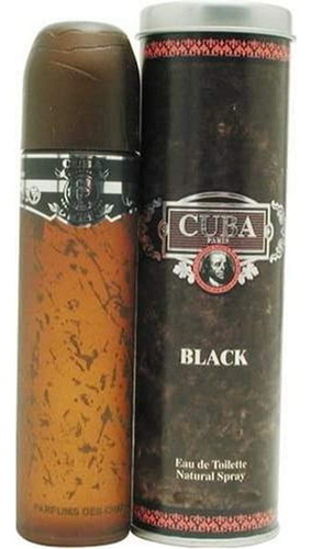 Perfume Cuba Black Eau De Toilette 100 Ml Para Hombre