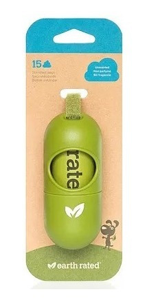 Imagen 2 de 10 de Huesito + 15 Bolsas Biodegradables Popo Perro Eco