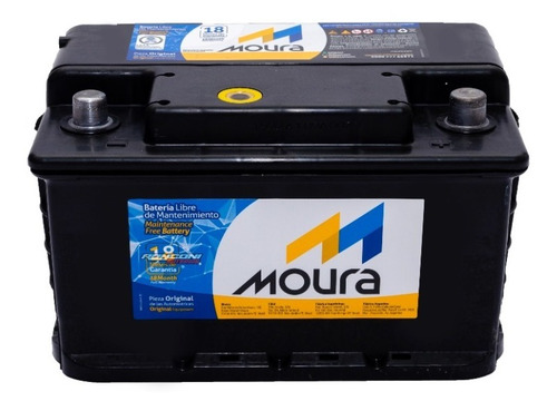 Batería Moura 12x75 Reforzada Diesel