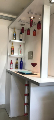 Imagen 7 de 7 de Barra De Tragos, Divisor De Ambientes, Mueble C/ Puerta