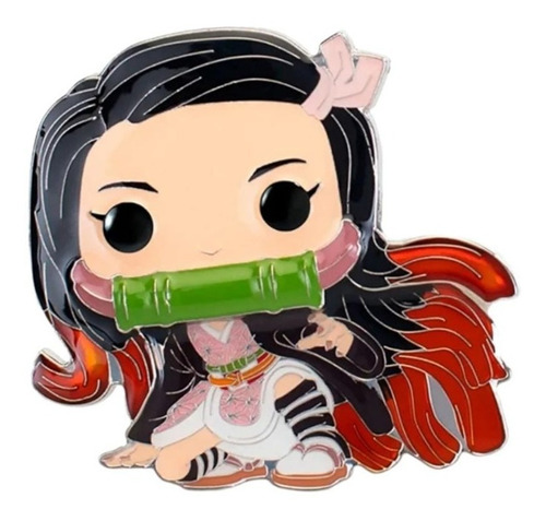 Funko Pop Pin! Demon Slayer Nezuko Kamado Metálico        