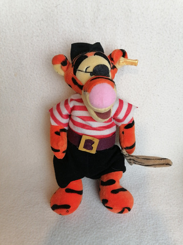 Pirata Winnie The Pooh Disney Peluche Original Tigger 23cm. 