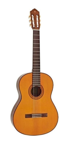 Imagen 1 de 3 de Guitarra criolla clásica Yamaha C70 para diestros natural brillante