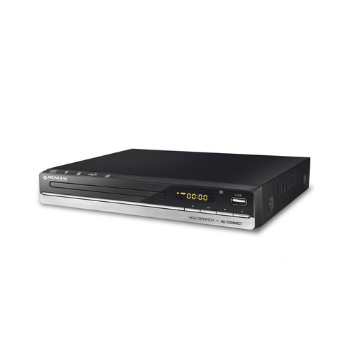 Dvd Player Mondial D-18 Com Entrada Usb Cabo Hd Connect E Fu