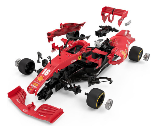 Kit Para Armar Coche De Control Remoto Rastar 1/16 Escala