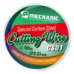 Hilo Alambre De Corte Mechanic Cs01 D 0.03mm L 100m Oled Lcd